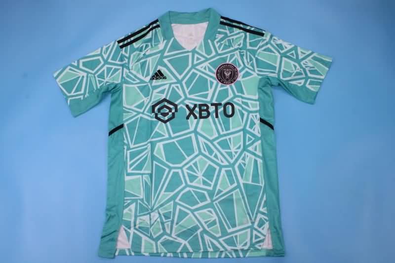 Thailand Quality(AAA) 2022 Inter Miami Goalkeeper Green Soccer Jersey