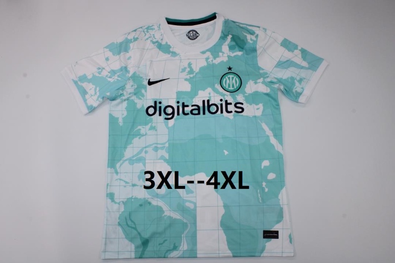 Thailand Quality(AAA) 22/23 Inter Milan Away Soccer Jersey (Big Size)