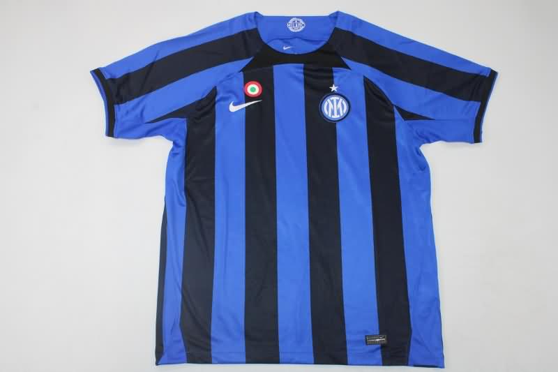 Thailand Quality(AAA) 22/23 Inter Milan Home Soccer Jersey 02