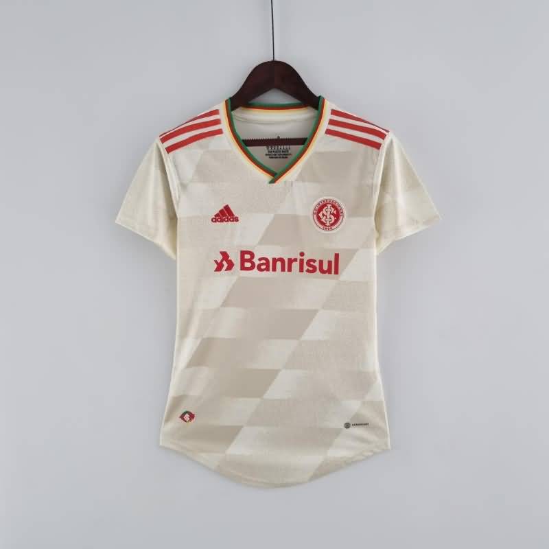 Thailand Quality(AAA) 2022 Sport Club Internacional Away Women Soccer Jersey