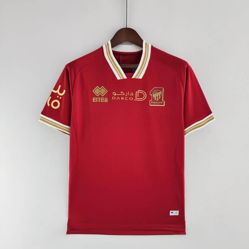 Thailand Quality(AAA) 2022 Ittihad Red Soccer Jersey