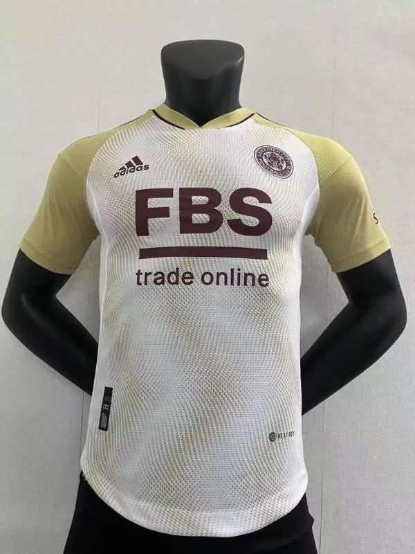 Thailand Quality(AAA) 22/23 Leicester City Third Soccer Jersey(Player)