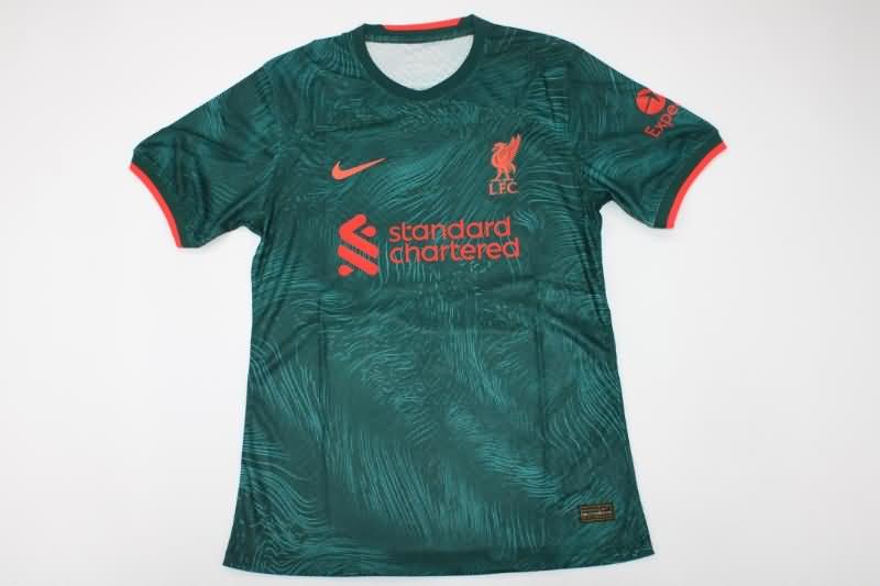 Thailand Quality(AAA) 22/23 Liverpool Third Soccer Jersey(Player)
