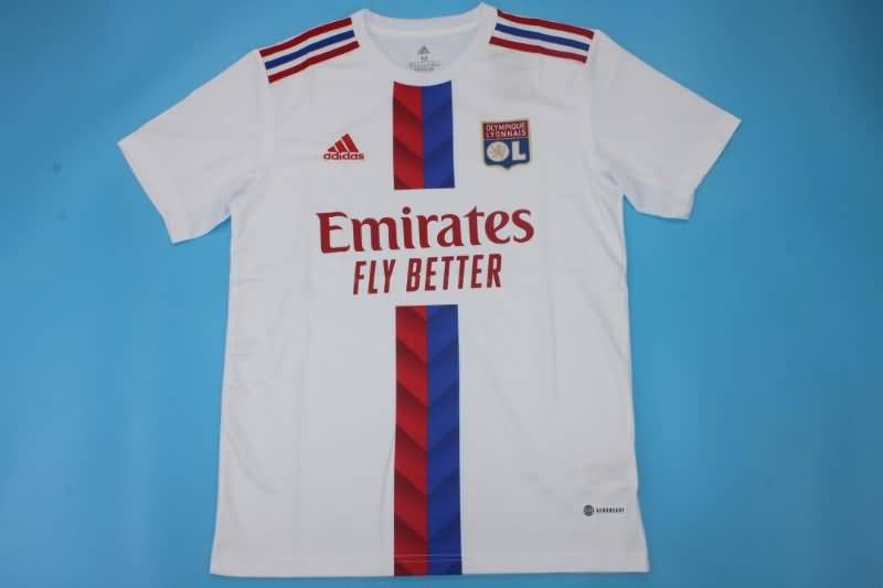 Thailand Quality(AAA) 22/23 Lyon Home Soccer Jersey