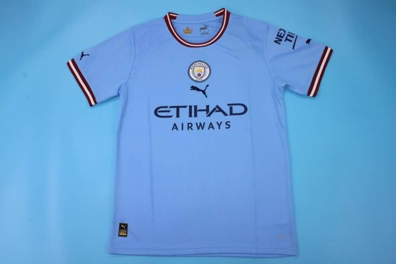 Thailand Quality(AAA) 22/23 Manchester City Home Soccer Jersey