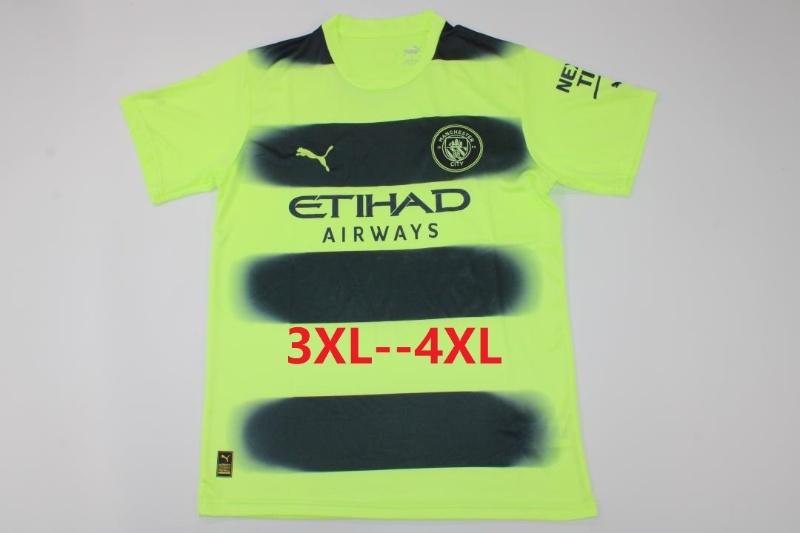 Thailand Quality(AAA) 22/23 Manchester City Third Soccer Jersey (Big Size)