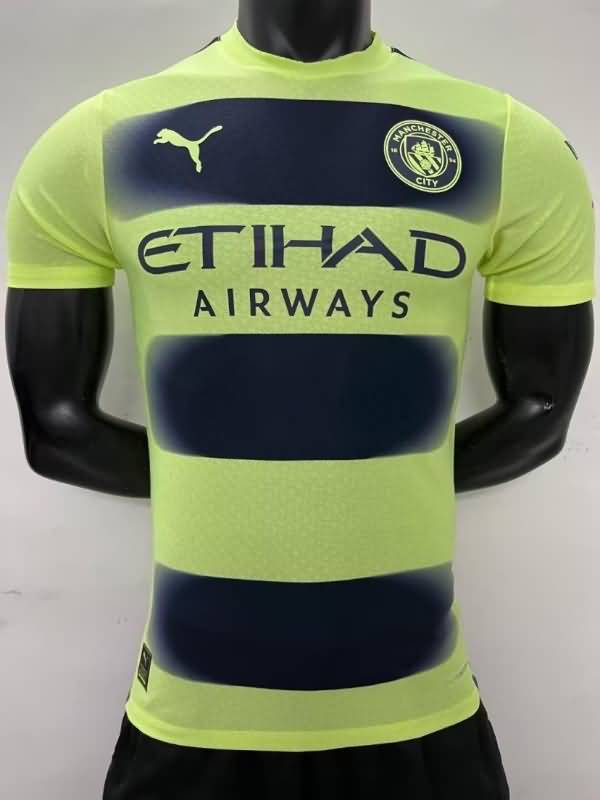 Thailand Quality(AAA) 22/23 Manchester City Third Soccer Jersey(Player)