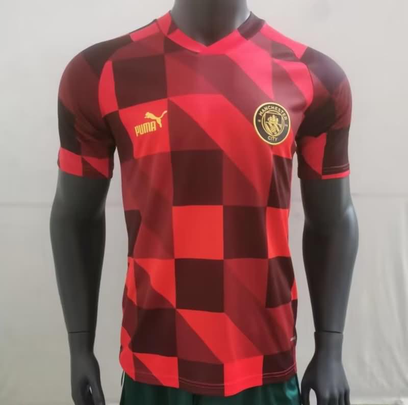 Thailand Quality(AAA) 22/23 Manchester City Training Soccer Jersey 06