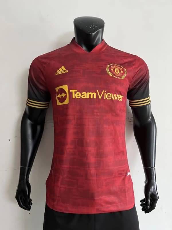 Thailand Quality(AAA) 22/23 Manchester United Training Soccer Jersey(Player) 03