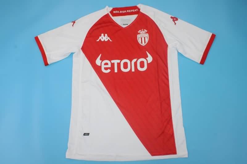Thailand Quality(AAA) 22/23 Monaco Home Soccer Jersey