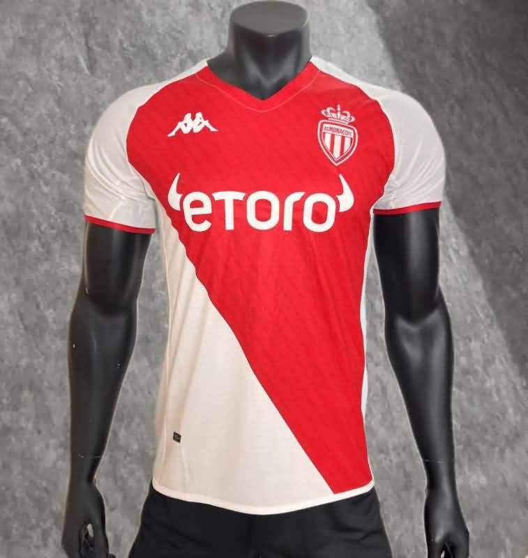 Thailand Quality(AAA) 22/23 Monaco Home Soccer Jersey(Player)