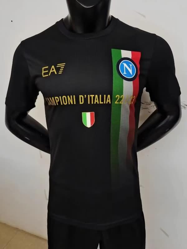 Thailand Quality(AAA) 2023 Napoli Champion Soccer Jersey (Player) 02
