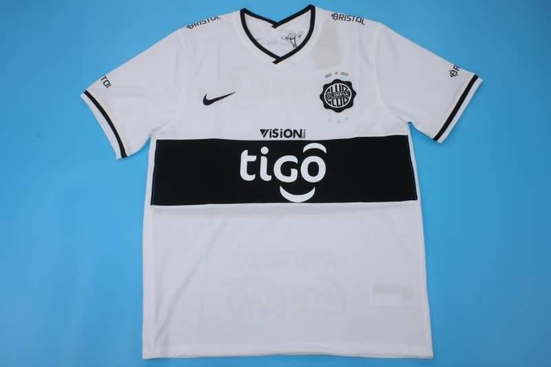 Thailand Quality(AAA) 2022 Olimpia Home Soccer Jersey