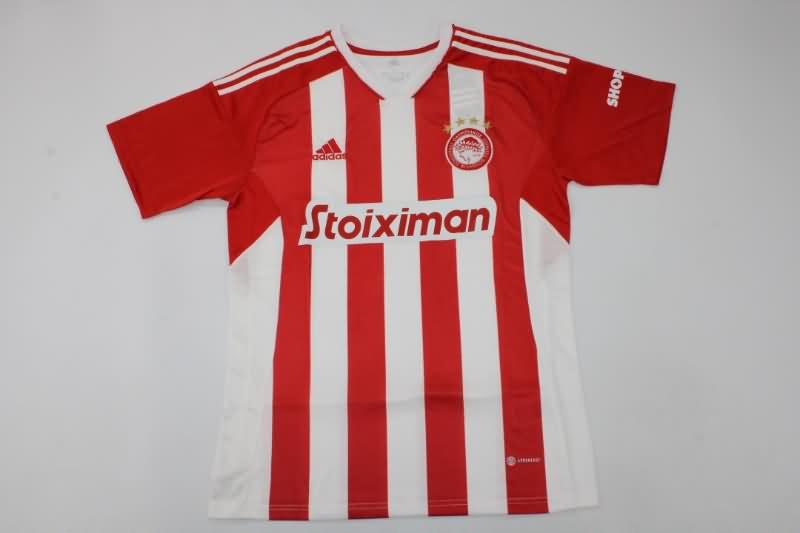 Thailand Quality(AAA) 2022 Olympiacos Home Soccer Jersey