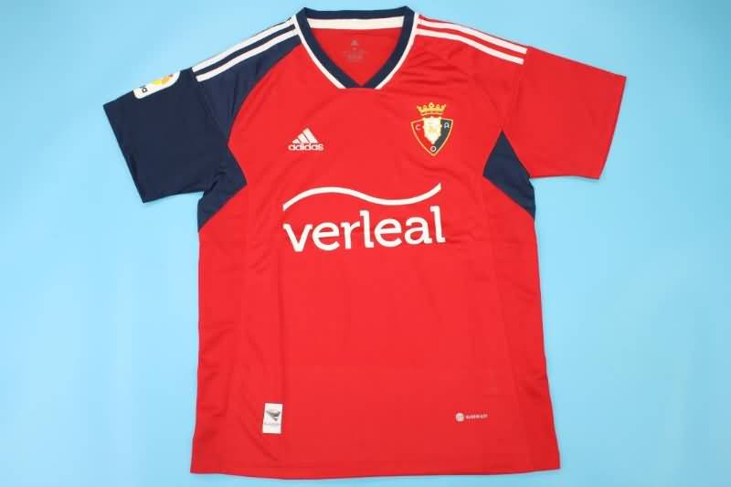 Thailand Quality(AAA) 22/23 Osasuna Home Soccer Jersey