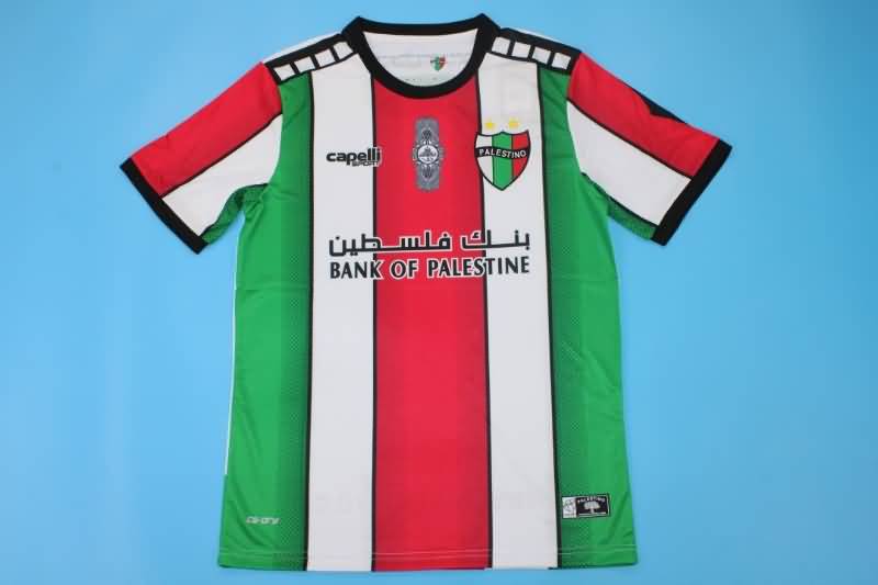 Thailand Quality(AAA) 2022 Palestino Home Soccer Jersey