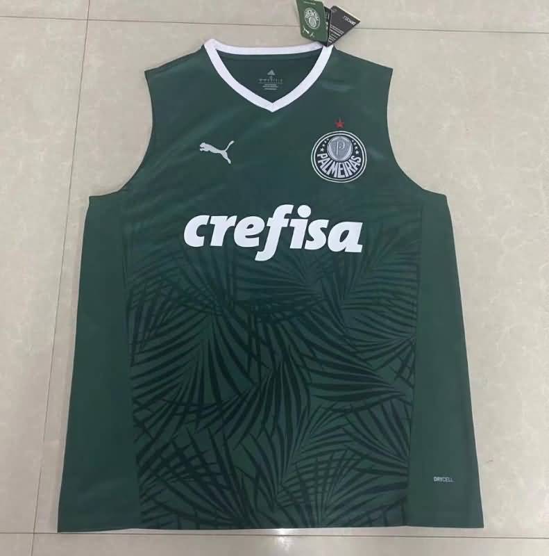 Thailand Quality(AAA) 2022 Palmeiras Green Vest Soccer Jersey