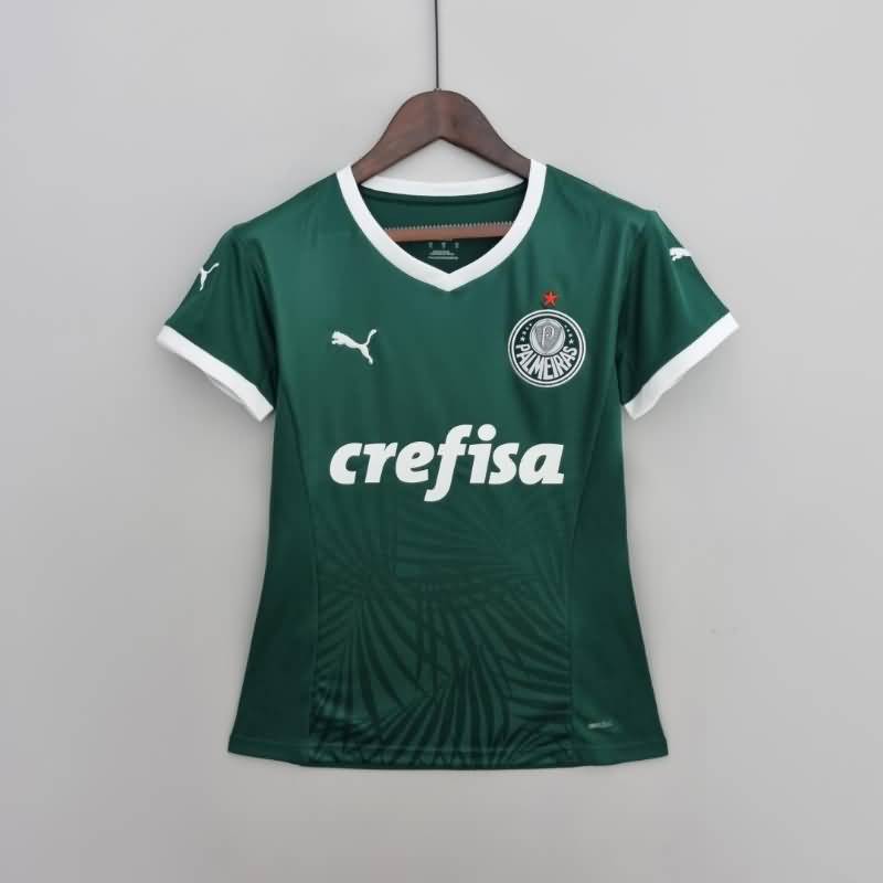 Thailand Quality(AAA) 2022 Palmeiras Home Women Soccer Jersey