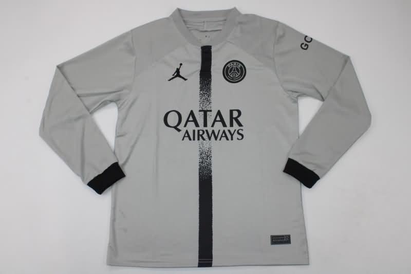 Thailand Quality(AAA) 22/23 Paris St Germain Away Long Slevee Soccer Jersey