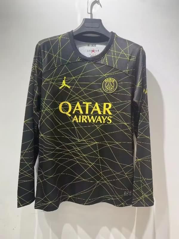 Thailand Quality(AAA) 22/23 Paris St Germain Fourth Long Sleeve Soccer Jersey