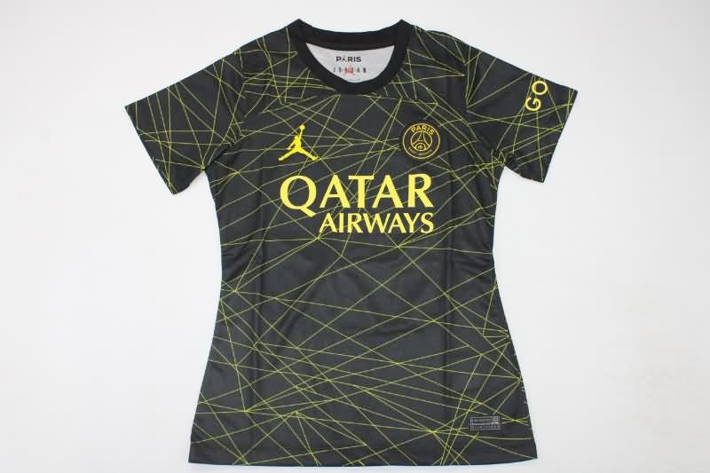 Thailand Quality(AAA) 22/23 Paris St Germain Fourth Women Soccer Jersey