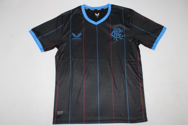 Thailand Quality(AAA) 22/23 Rangers Fourth Soccer Jersey