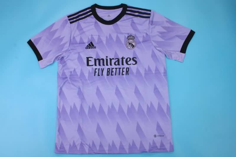 Thailand Quality(AAA) 22/23 Real Madrid Away Soccer Jersey