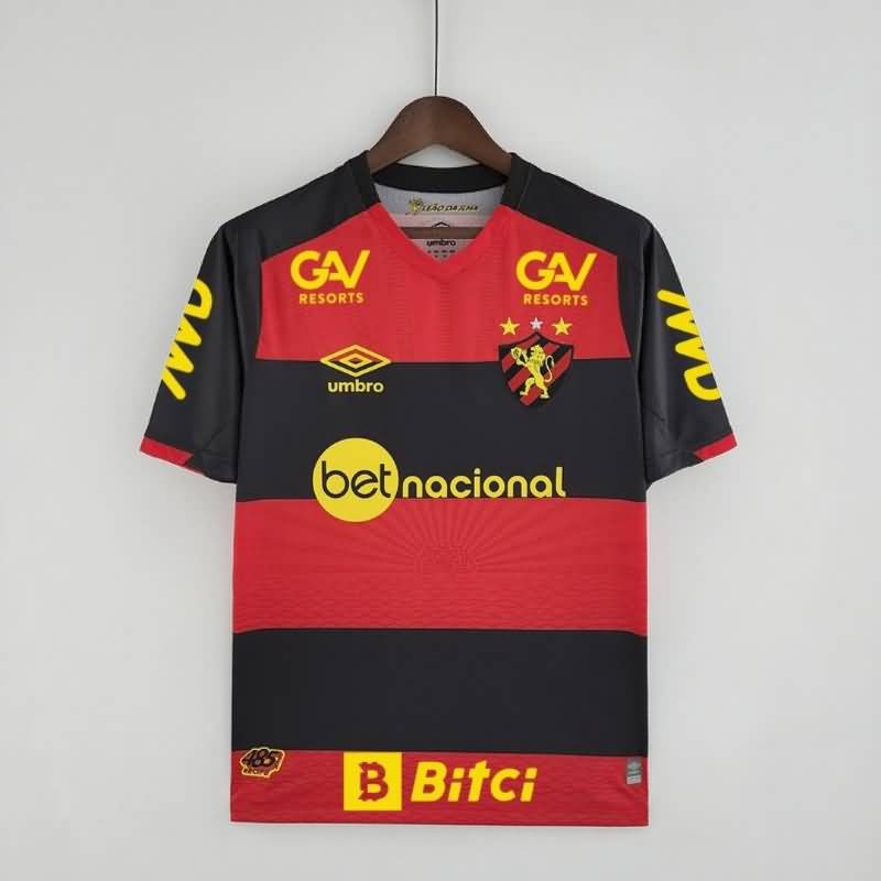 Thailand Quality(AAA) 22/23 Recife Home Sponsers Soccer Jersey