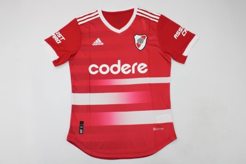 Thailand Quality(AAA) 2022 River Plate Away Soccer Jersey (Player)