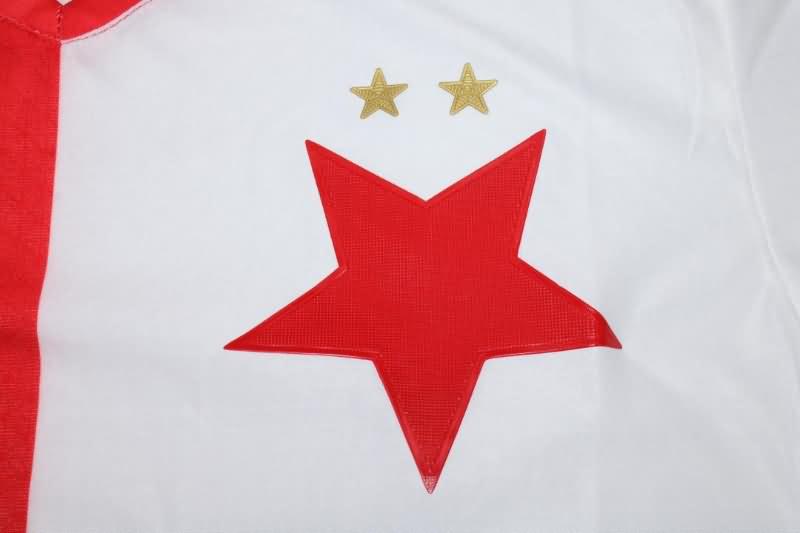 Thailand Quality(AAA) 22/23 SK Slavia Praha Home Soccer Jersey