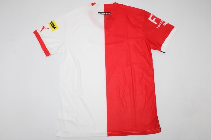 Thailand Quality(AAA) 22/23 SK Slavia Praha Home Soccer Jersey