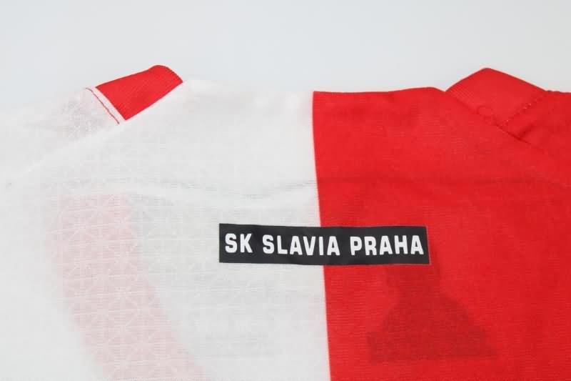 Thailand Quality(AAA) 22/23 SK Slavia Praha Home Soccer Jersey