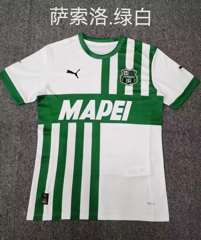 Thailand Quality(AAA) 22/23 Sassuolo Away Soccer Jersey