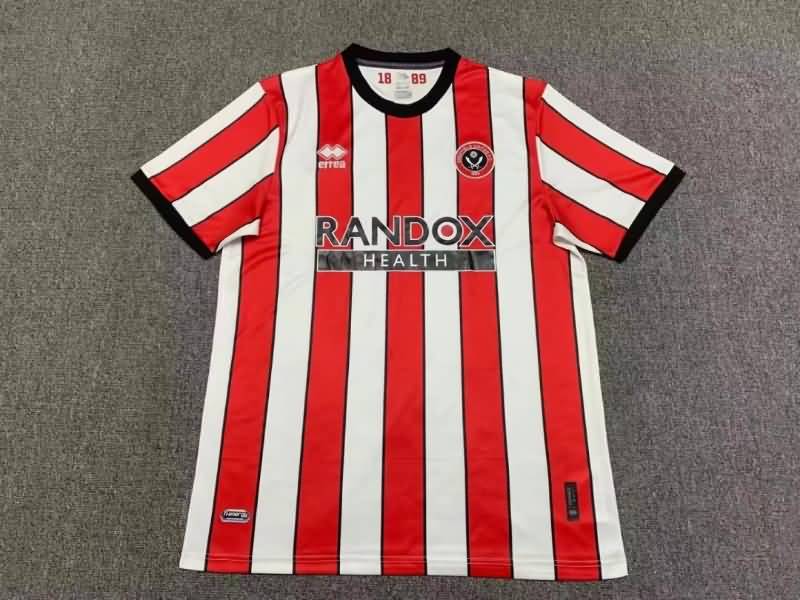 Thailand Quality(AAA) 22/23 Sheffield United Home Soccer Jersey