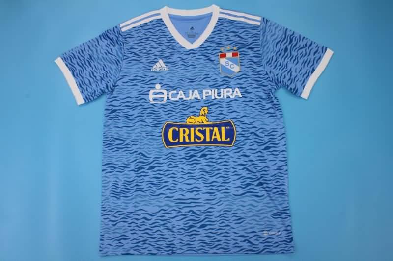 Thailand Quality(AAA) 2022 Sporting Cristal Home Soccer Jersey