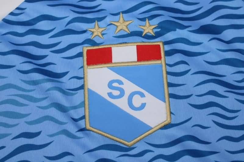 Thailand Quality(AAA) 2022 Sporting Cristal Home Soccer Jersey