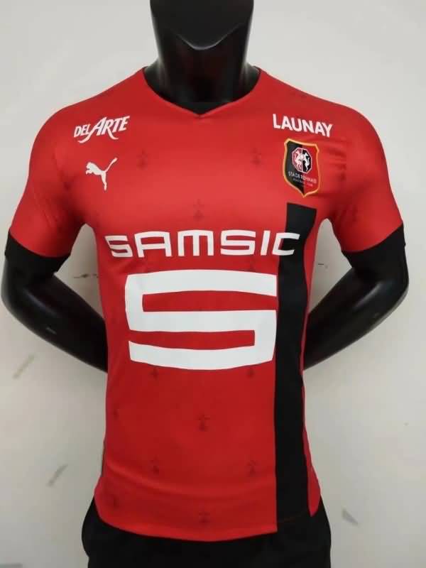 Thailand Quality(AAA) 22/23 Stade Rennais Home Soccer Jersey(Player)