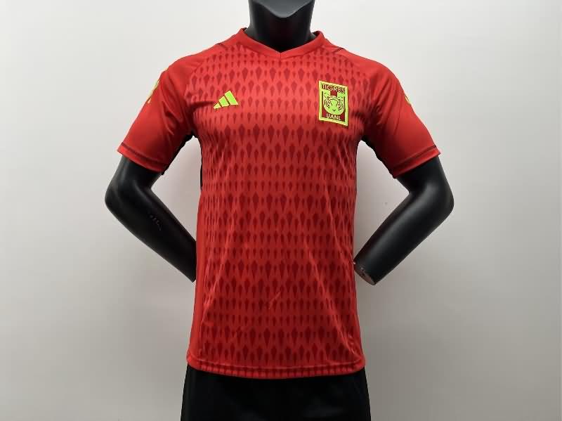 Thailand Quality(AAA) 2022 Tigres UANL Goalkeeper Red Soccer Jersey