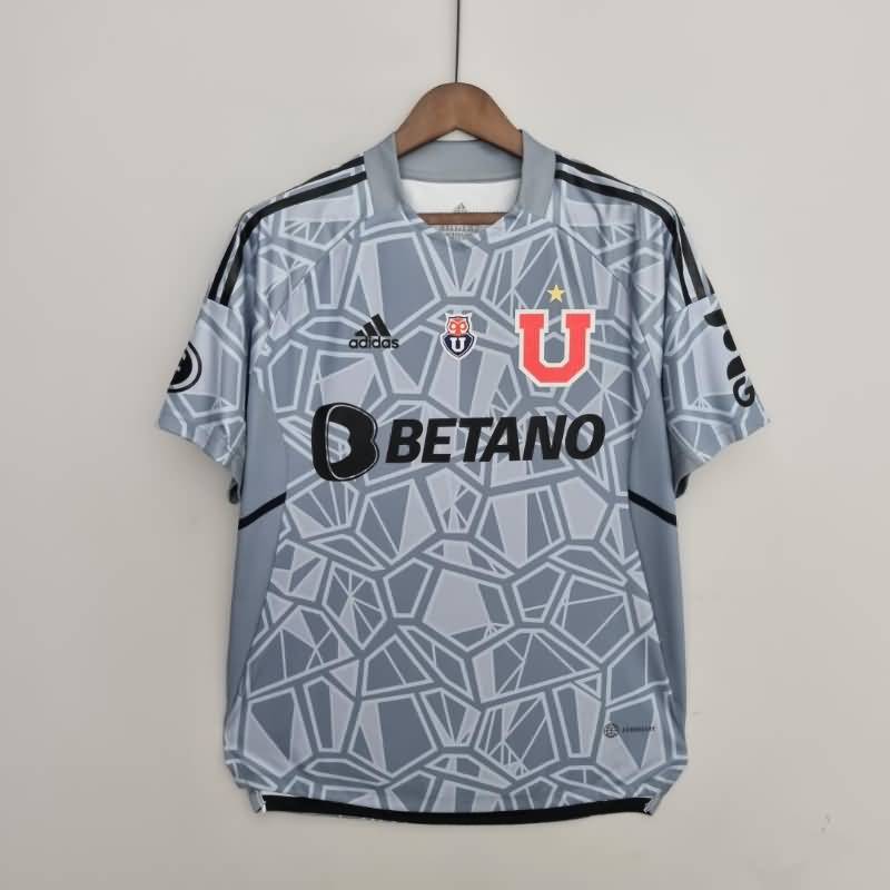 Thailand Quality(AAA) 2022 Universidad Chile Goalkeeper Gery Soccer Jersey