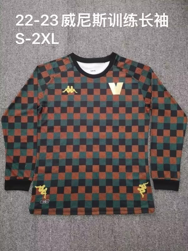 Thailand Quality(AAA) 22/23 Venezia Training Long Selvee Soccer Jersey