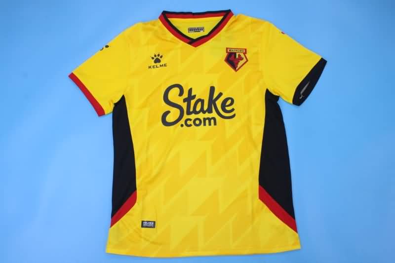 Thailand Quality(AAA) 22/23 Watford Home Soccer Jersey