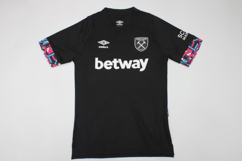 Thailand Quality(AAA) 22/23 West Ham Away Soccer Jersey(Player)