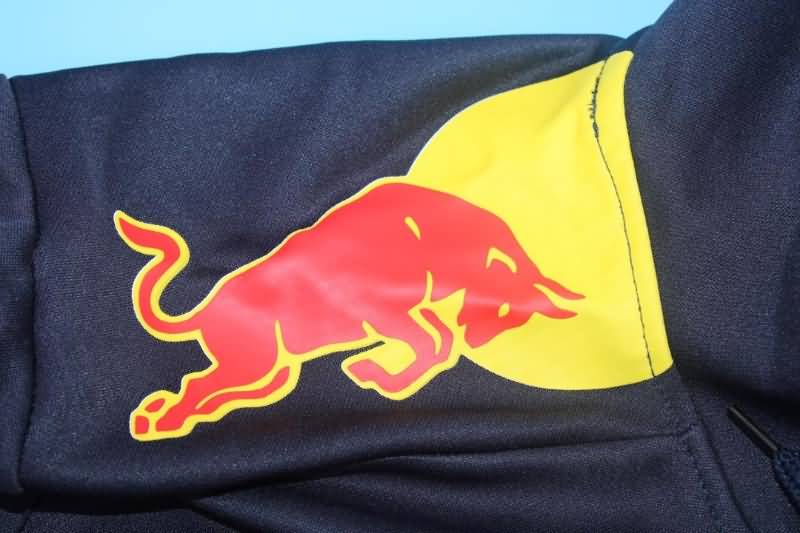 Thailand Quality(AAA) 2022 Red Bull Dark Blue Soccer Hoodie