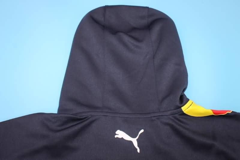 Thailand Quality(AAA) 2022 Red Bull Dark Blue Soccer Hoodie