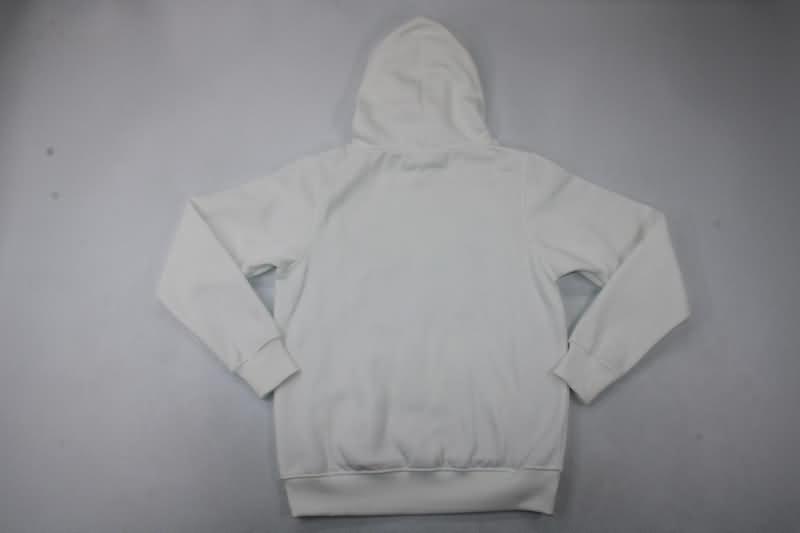 Thailand Quality(AAA) 2022 France White Soccer Hoodie 03