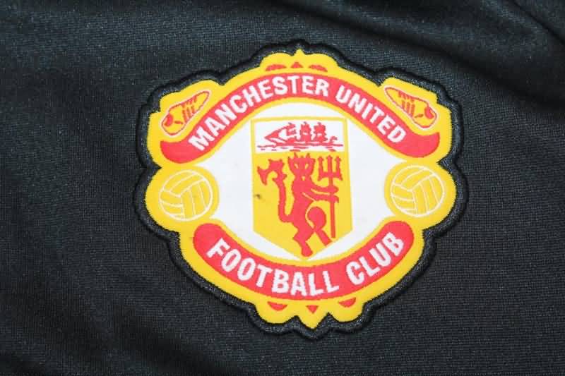 Thailand Quality(AAA) 22/23 Manchester United Black Soccer Jacket