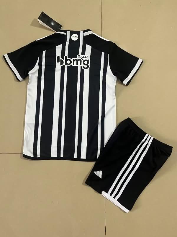 2023 Atletico Mineiro Home Kids Soccer Jersey And Shorts