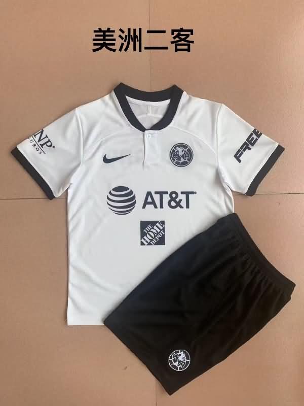 2023 Club America Third Kids Soccer Jersey And Shorts