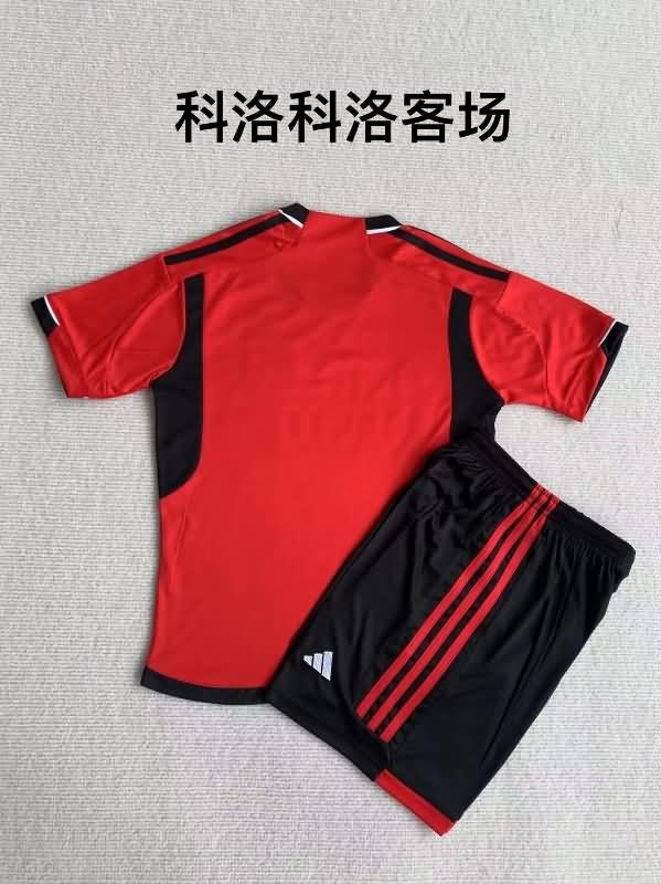 2023 Colo Colo Red Kids Soccer Jersey And Shorts