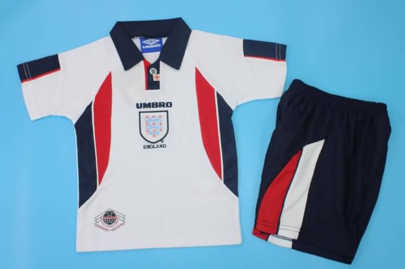 1998 England Home Kids Jersey And Shorts